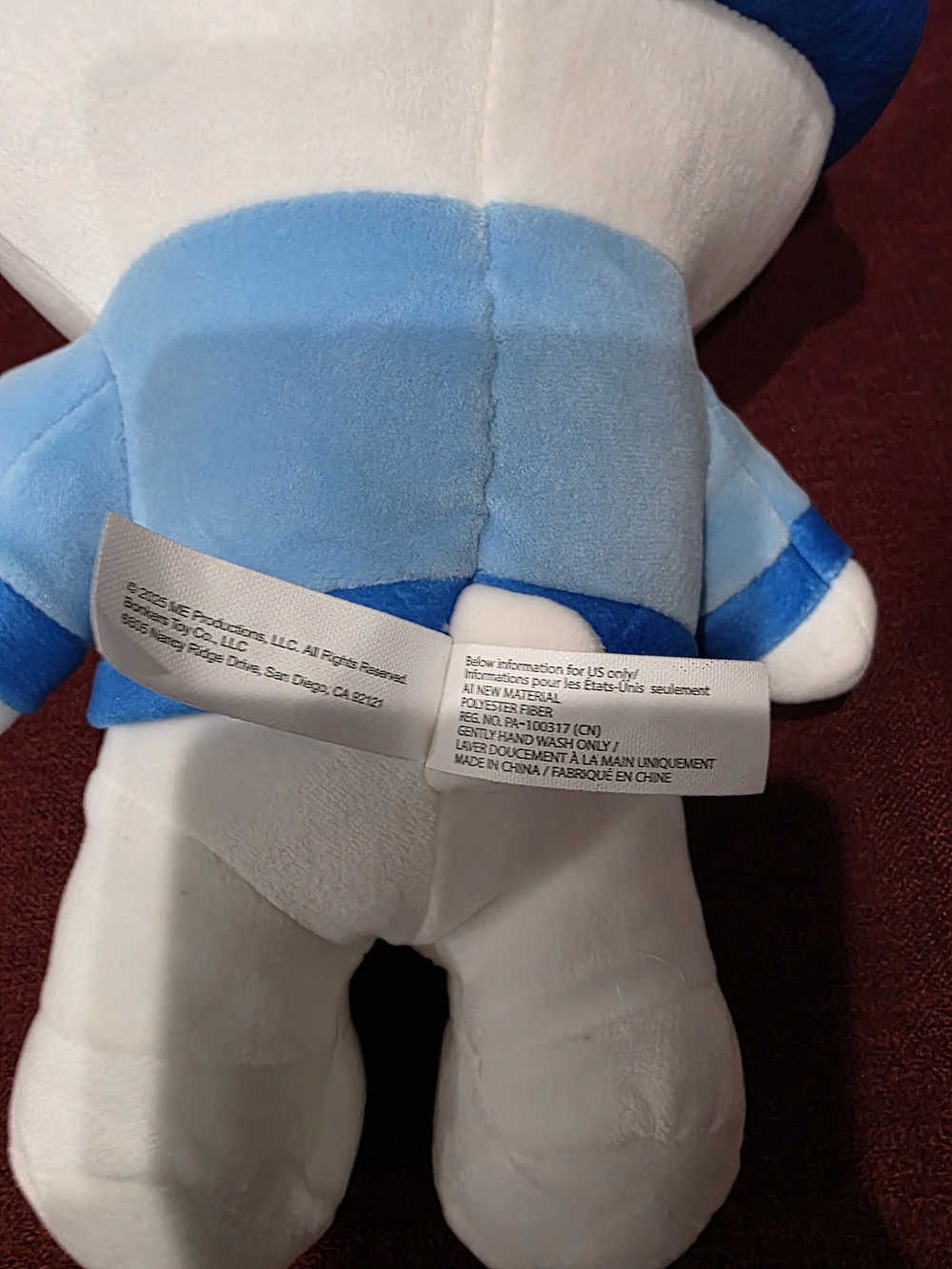 2025 Moriah Elizabeth Guys & Gals Alfred Polar Bear 12in Plush Stuffed Animal - Picture 4 of 7